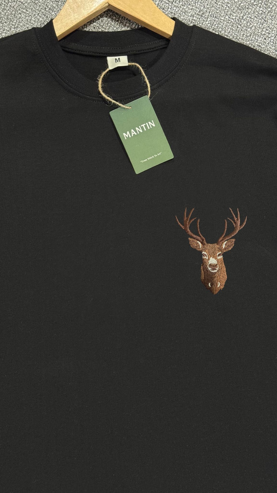 Siyah Uzun Kollu Basic Tshirt Sessiz Güç